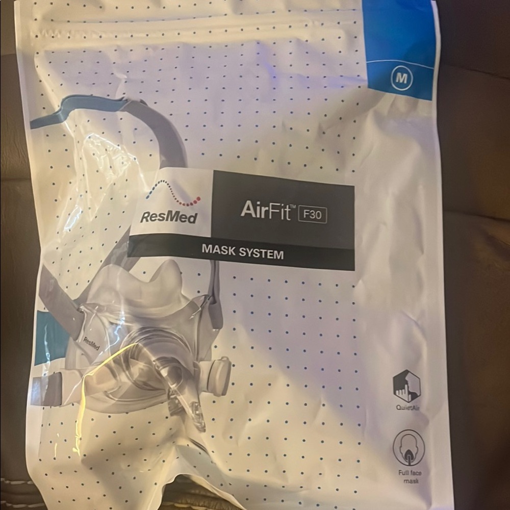 ResMed AirFit F30 Mask System - White
